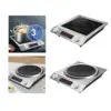 Electric Hot Plate for Cooking Easy to Clean Countertop Single Burner Cookware Electric Cooktop for Camp Home Picnic Office Dorm 4