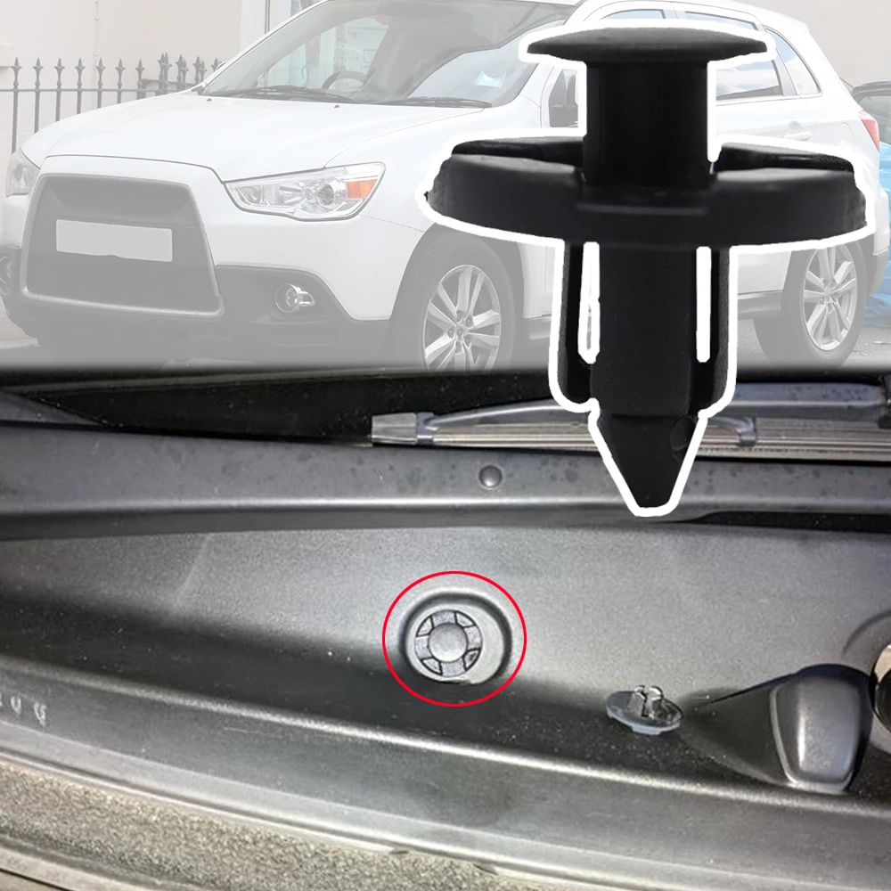 Car Wheel Arch Lining Trim Bumpers Clips Fastener Facias Mud Splash