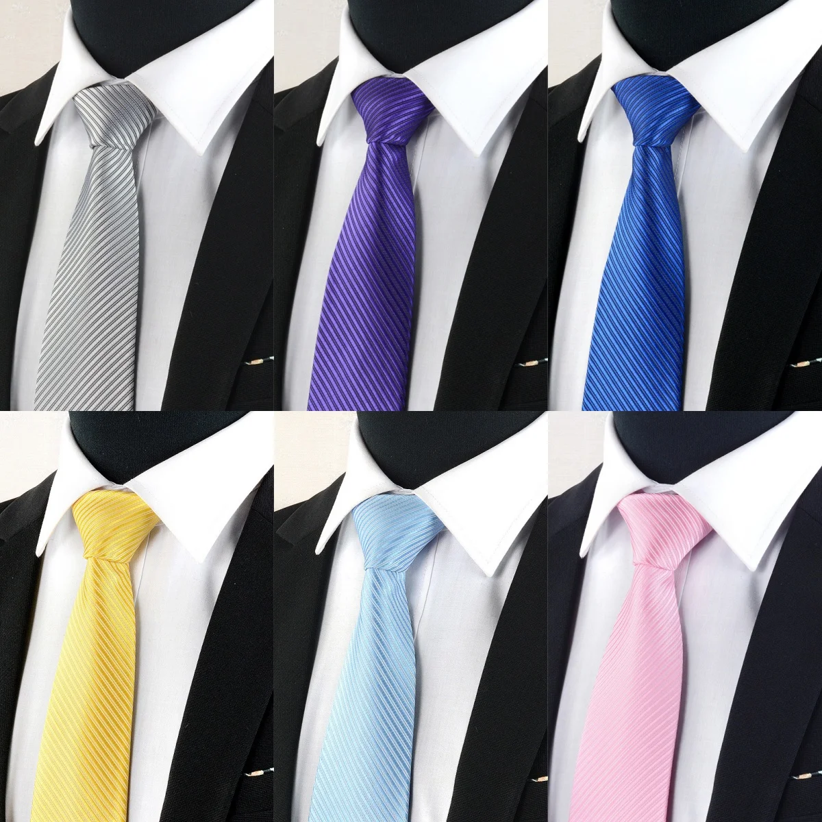

8cm Casual Suits Tie Classic Striped Neck Ties Stripe Necktie For Business Wedding Tie Gentleman Shirt Groom Wedding Tie Gift