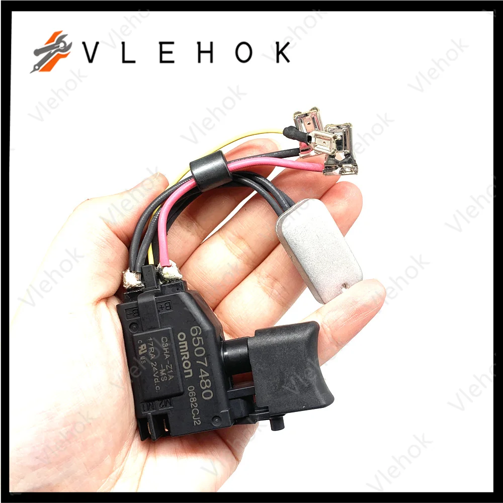 Interruttore Per Makita 6507480 Df453D Dhp343 Dhp453 Ddf343 Bhp343 632A23-2 Dhp453Rfe Ddddf453 Ddf343 6506751 Bhp453 Bdf453