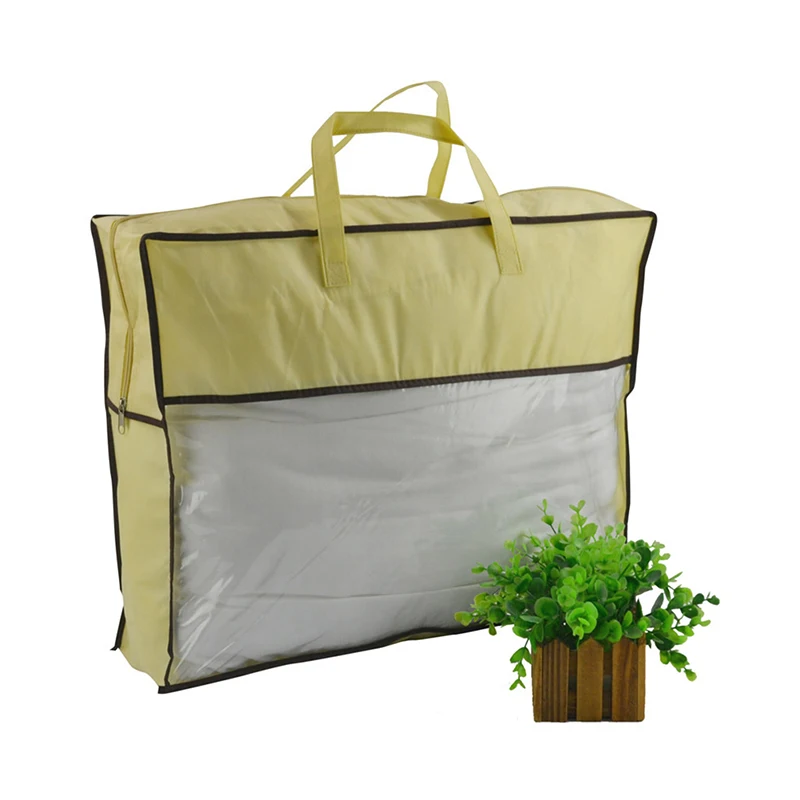 Quilt Clothes Storage Bag Big Capacity Duvet Blanket Sorting Bags Dustproof Closet Under-Bed Storage Moisture Proof Organizer 6