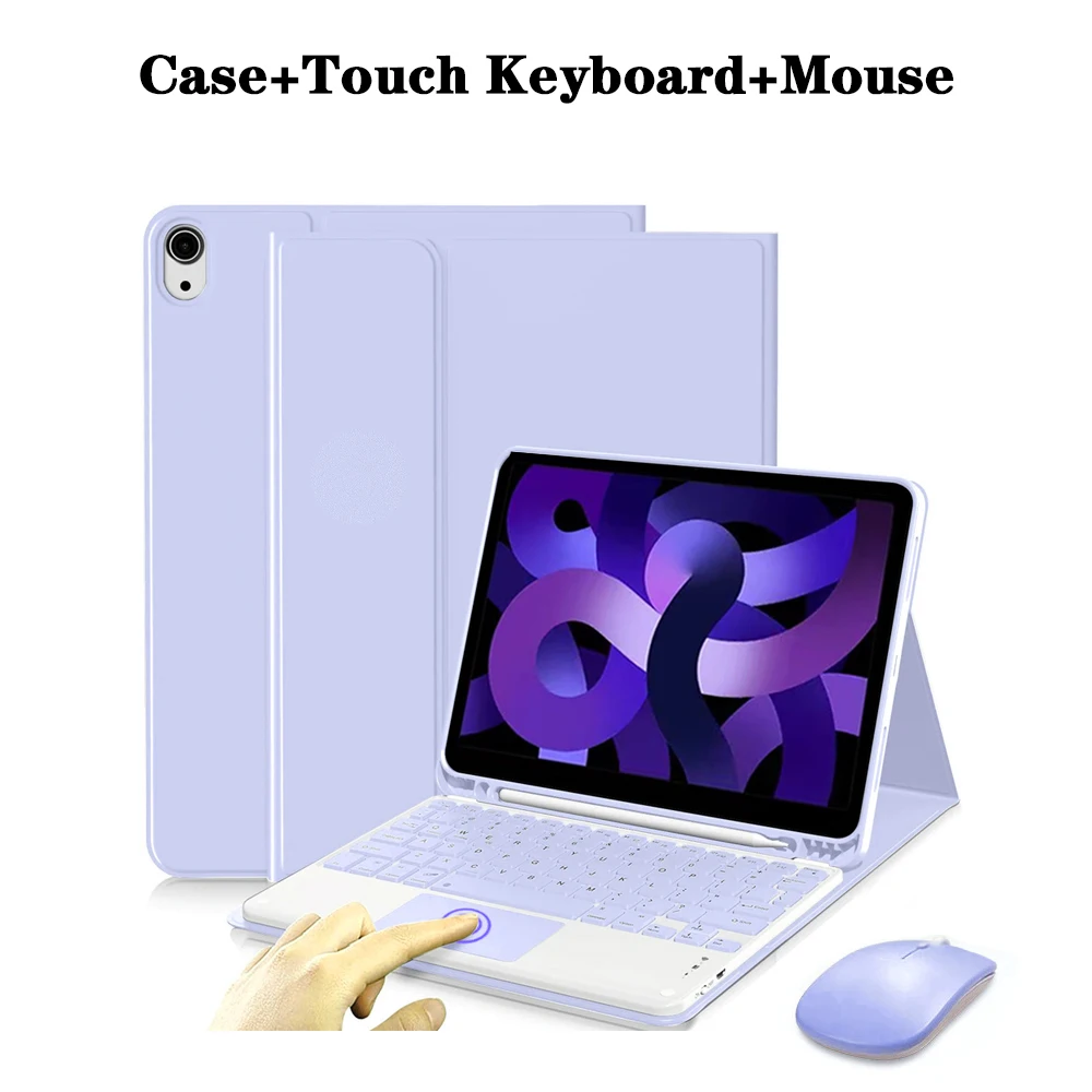 Detachable Keyboard Tablet Case with Pencil Holder