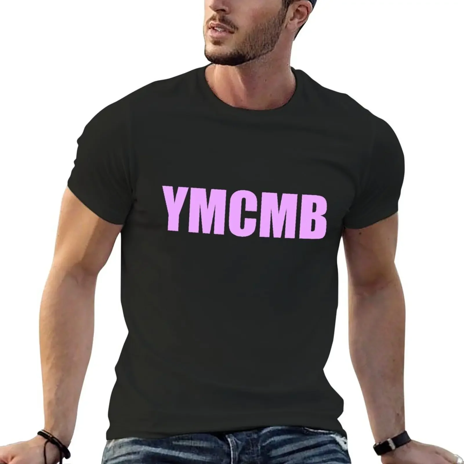 

YMCMB print tumblr inspired T-shirt vintage sublime quick drying mens clothes