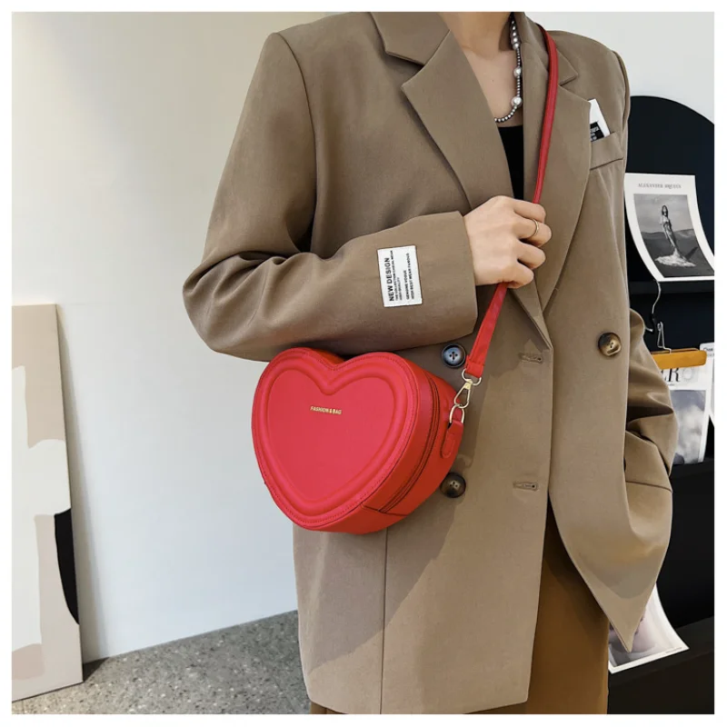 

Женская сумка через плечо 2023, летняя популярная универсальная милая сумка с любовью, модная Персонализированная милая сумка на одно плечо