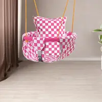 Swing For Kids Safe Children Swing Toddler Indoor Outdoor Swing Set Backyard Swingset Playground Accessories For Kids Adjustable 2