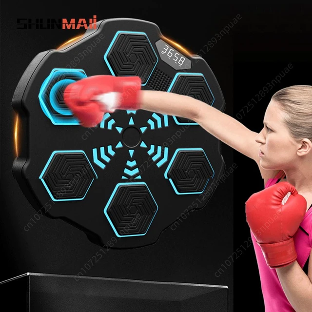 Music Boxing Machine Wall Target Equipment Boxing Trainer Practice  Household Adult Gloves 