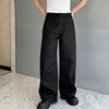 IEFB New Fashin Korean Style Men's Casual Pants Double-layer Straight Wide Leg Pants Solid Color Niche Stylish Men Wear 9C7056 3