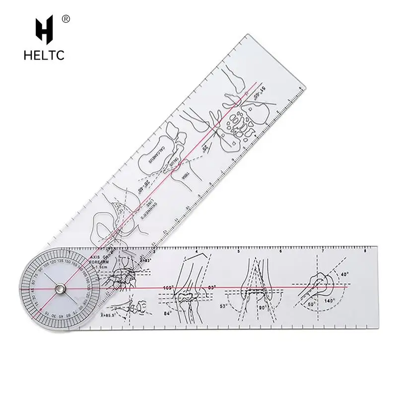 Plastic Goniometer Angle Ruler Rule Joint Orthopedics Tool Instruments Medical Spinal Angle Ruler Finder Measuring Tool Digital Angle Protractor Angle Measuring Tool Angle Protractor