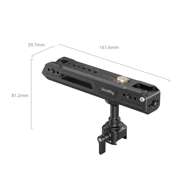 SmallRig Rotating Side / Top Handle with NATO Clamp longated 162mm Load 15kg Uni