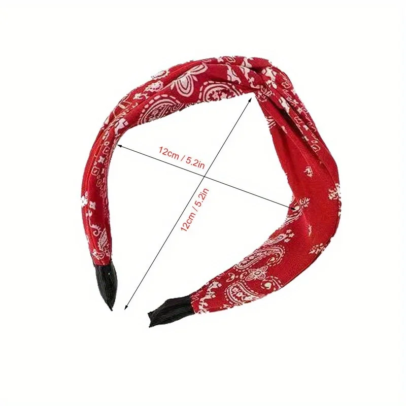 Рисунок 4 - Повязка для волос с принтом «пейсли»