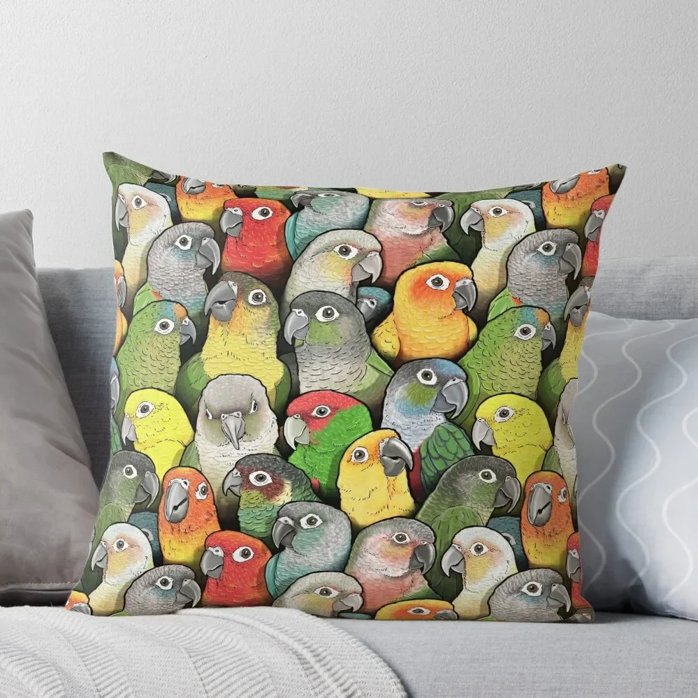 

Colour of Conures Throw Pillow Christmas Pillowcase Covers For Sofas Christmas Throw Pillows Covers Decorative pillowcase