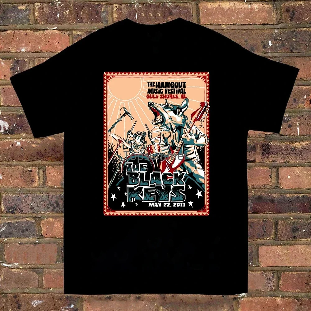 The Black Keys The Handout Music Festival Black Unisex Shirt Full Size Fn1085