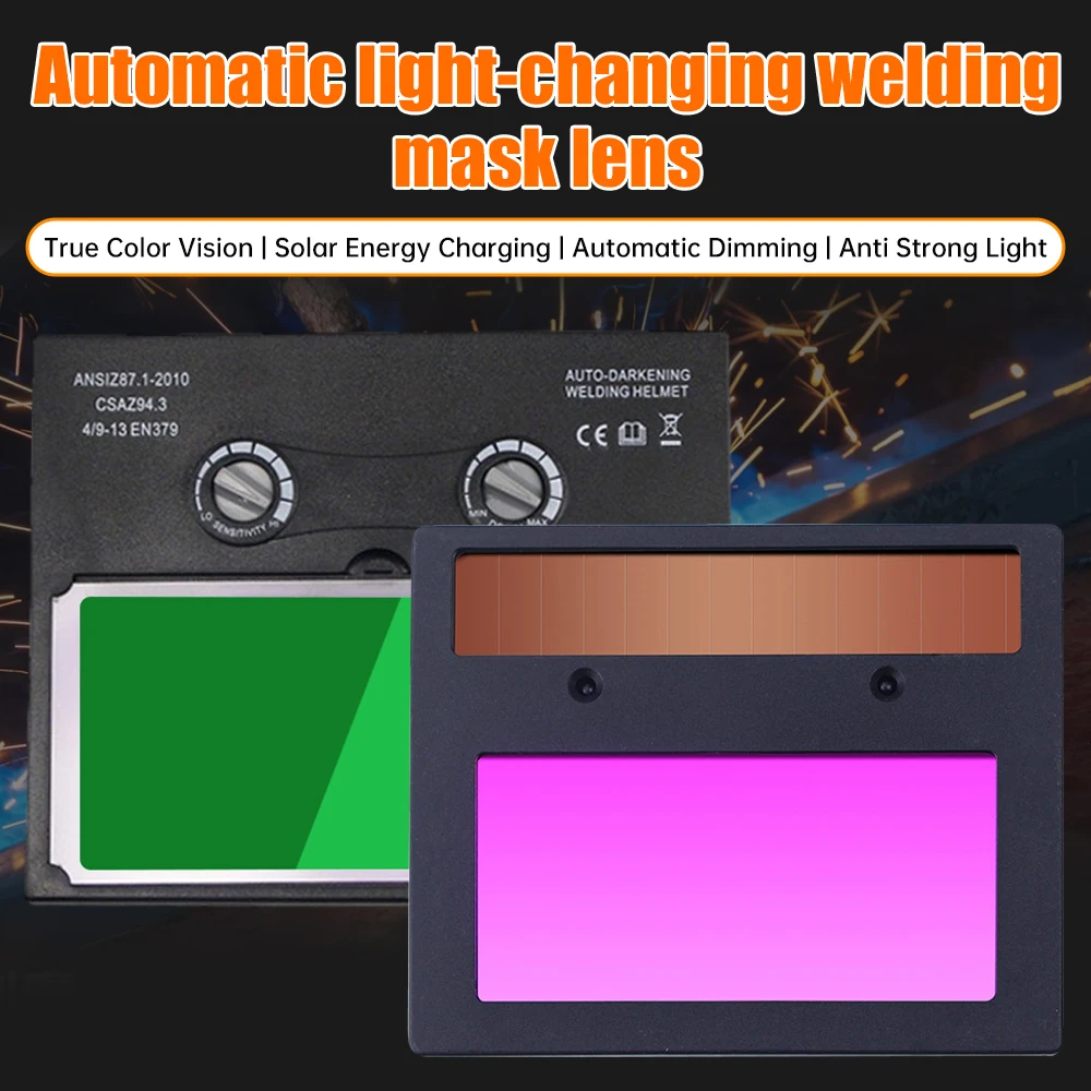 Solar Auto Darkening Filter Welding/welding Helmet Welder Welding Lens Eyes For Welding Machine Tools Eyes Protector