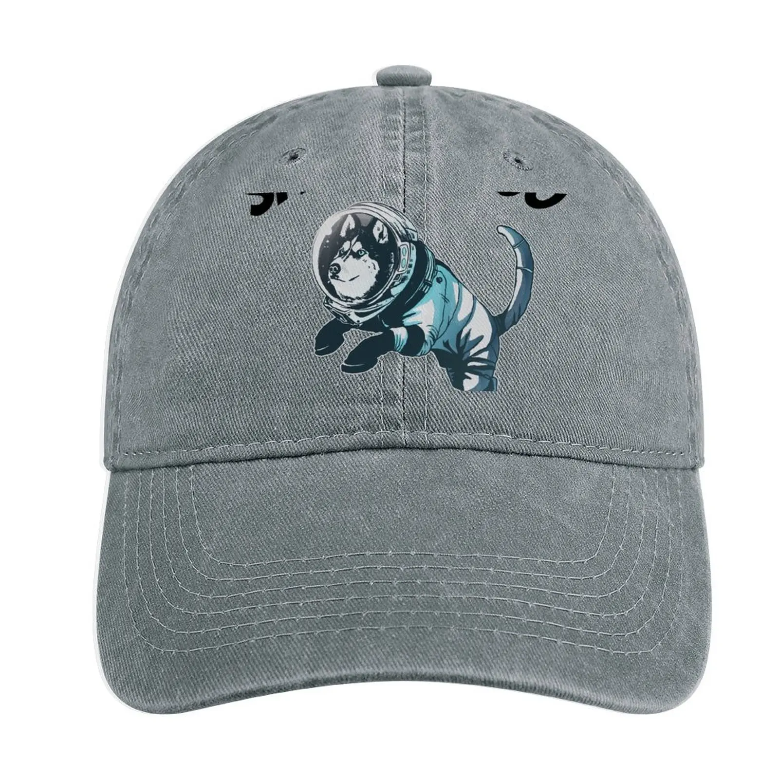 

Funny design for dog lovers, Husky Doggo to space Cowboy Hat Anime Hat New In The Hat New Hat Men'S Cap Women'S