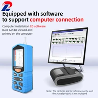 High Precision Digital Surface Roughness Meter Flat Inclined Curved Surface Small Hole Smoothness Tester Raw Waveform Data Store 1