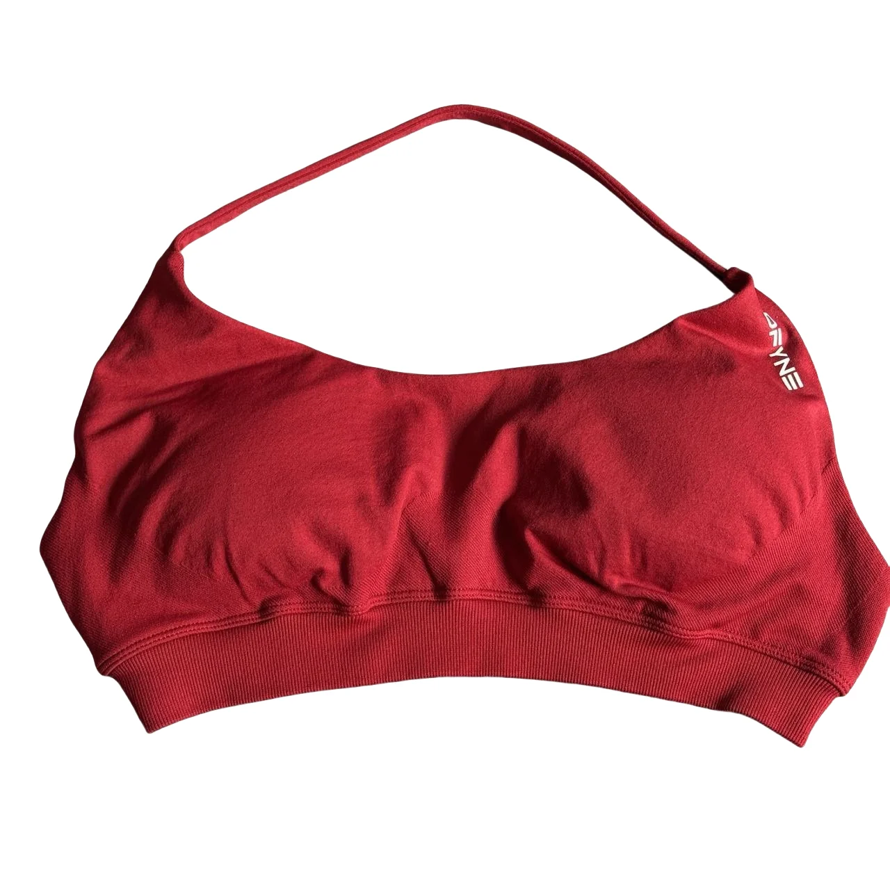 Impact Sports Bra With Logo Women Seamless Halter Bra Open Back Yoga Top Bras Medium Support Gym Crop Top Padded Sportswear 6