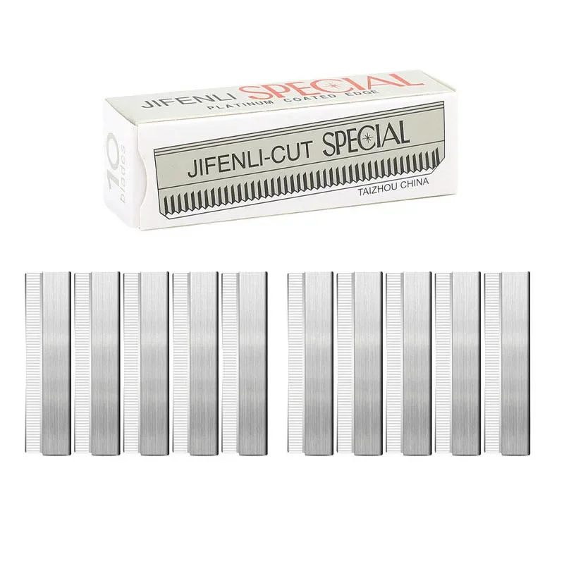 20/50/100Pcs Eyebrow Blades Stainless Steel Brow Trimming Knife Microblading Dermaplaning Blade Permanent Makeup Beauty Tools