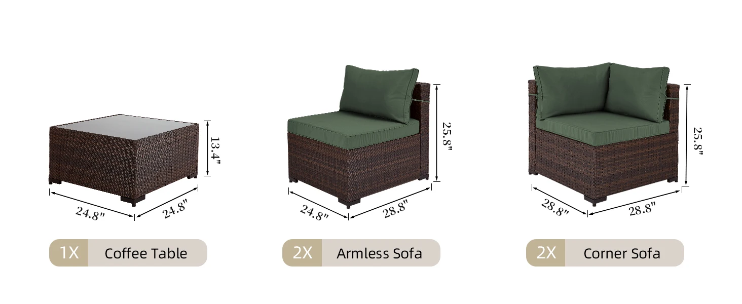 Outdoor Furniture Sofa Set