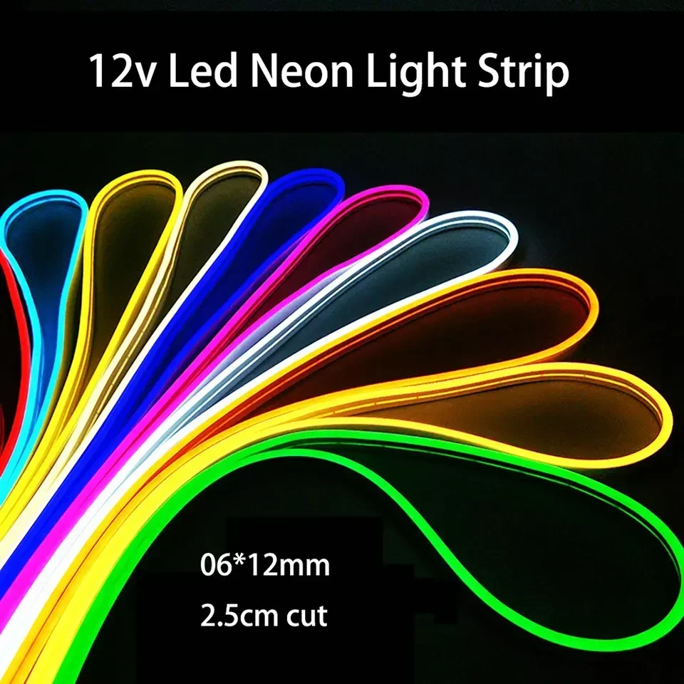 

5M Auto DIY Flexible Car Interior Led Decorative Lamp EL Wiring Neon Soft Strip For Ambient Light USB Party Atmosphere strips