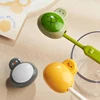 Portable Toothbrush Head Cover Dustproof Toothbrush Protective Cap Portable Plastic Clip For Household Travel Bathroom 1