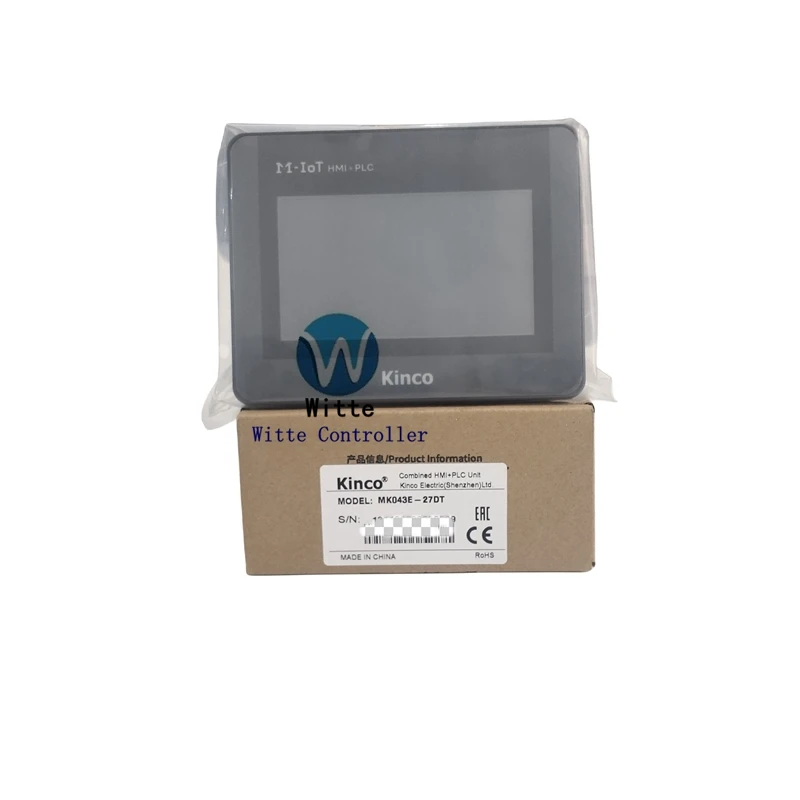 

4.3 Inch Kinco HMI+PLC MK043E-20DT MK043E-27DT Automation Series Touch Screen Freescale Industrial CPU ARM RISC 800 MHz