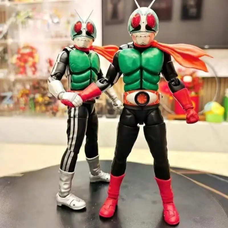 

Hot Japan Anime Kamen Rider Kamen Sakurajima No. 1 Version Masked Rider 2 Model Dolls Shf Pvc Action Figure Toys Gift