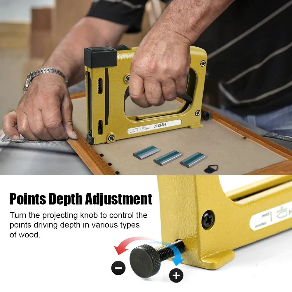 액자 수동 시트 네일러 포인트 드라이버 알루미늄 합금 손 액자 도구 일정한 힘 공압 너트