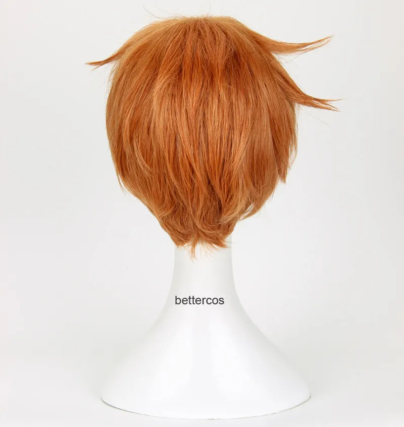 The Seven Deadly Sins King Cosplay Wig - Short Heat-Resistant Synthetic Hair with Wig Cap