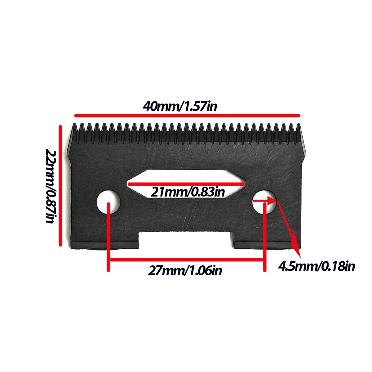 Madeshow Kulilang  V-POWER Blade Trimmer Replacement Original Cutter Head Standard Blades for G9C M5F M10 R66 R77F Hair Clipper 6