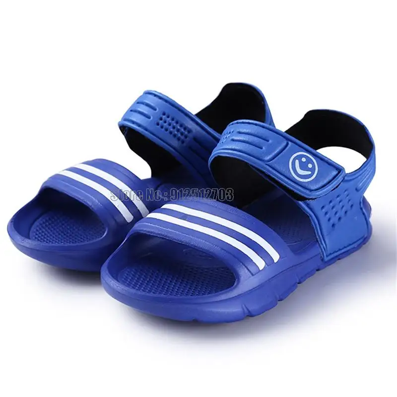 Kids Children Baby Boy Closed Toe Summer Beach Flat Breathable Slip-on Beach Shoes