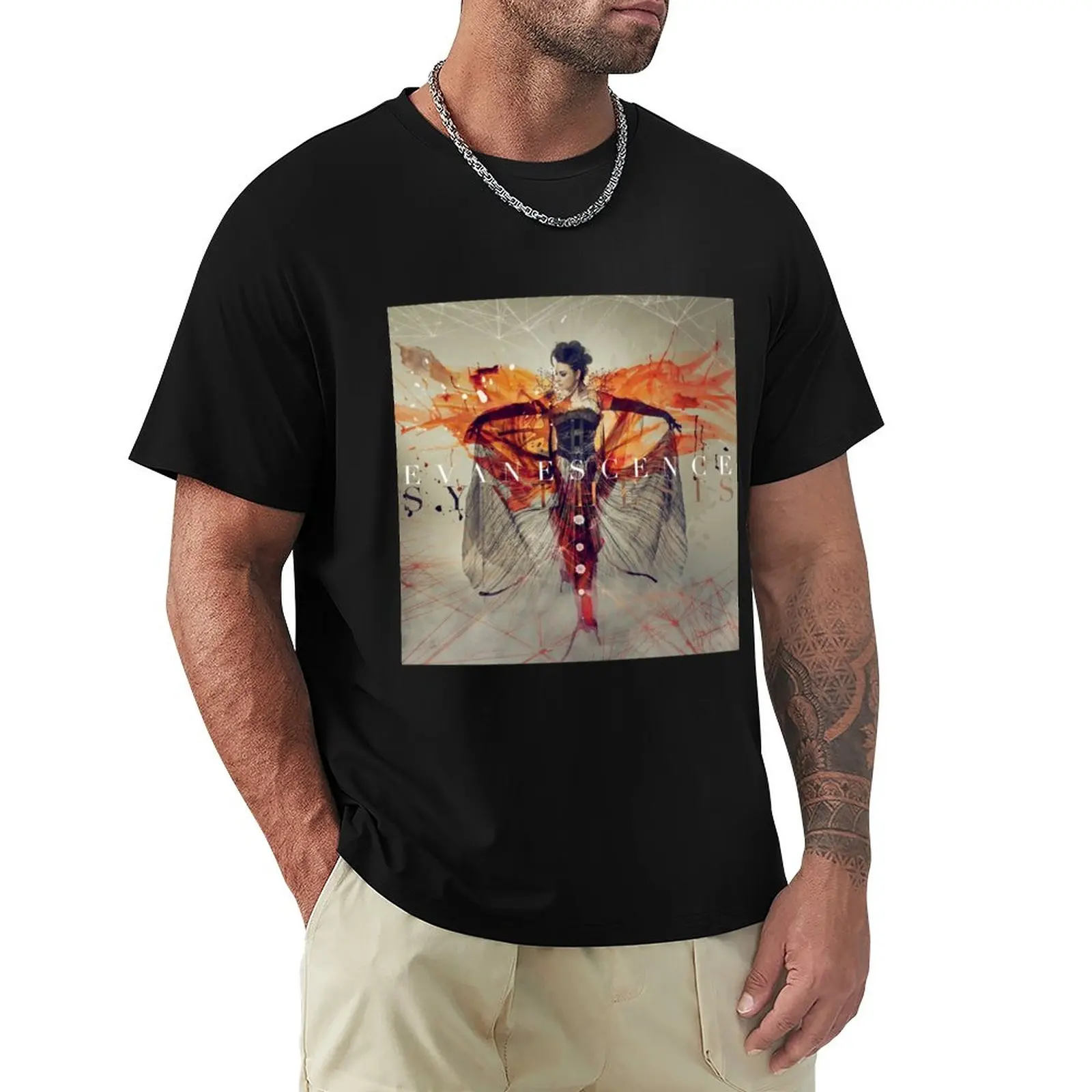 

Synthesis T-Shirt oversizeds customs design your own korean fashion Men's clothing