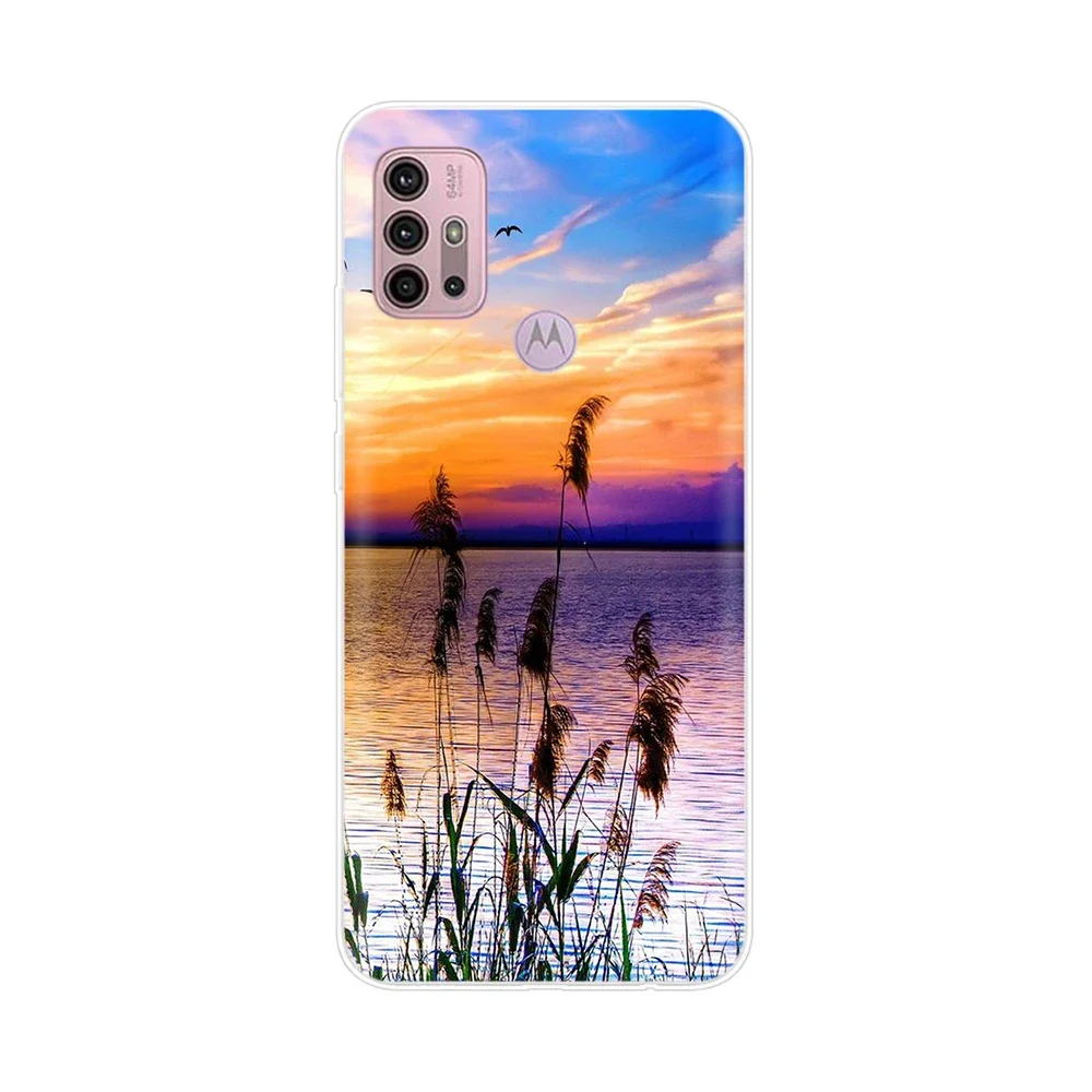 Daisy Design Shockproof Soft Silicone Clear Phone Case