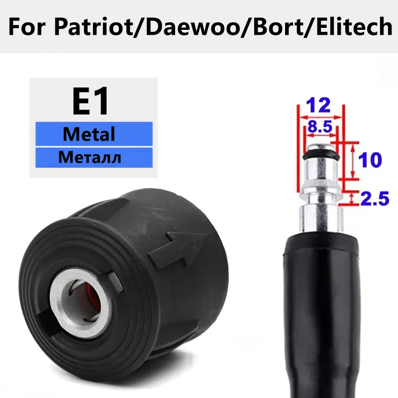 Pressure Washer Quick Fitting Adapter for Gun and Power Washer to M22 14mm Female Fitting For Karcher Lavor Bosch - Image 12
