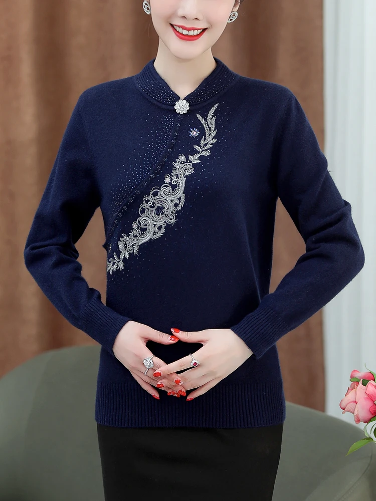 

Long Sleeve Sweater Women Autumn Winter Korean Fashion Pullover Femme Clothes For Women Causal Sweaters For Women