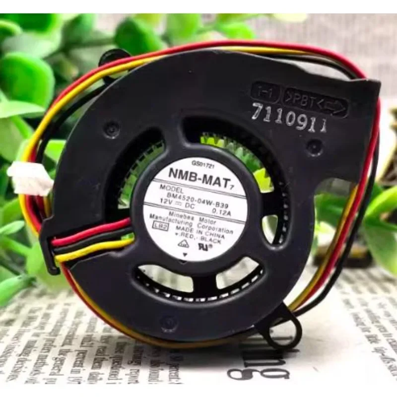 

Оригинальный новый вентилятор ЦП для MB BM4520-04W-B39 4520 12V 0.12A BenQ проекционный турбинный охлаждающий вентилятор 45*45*20 мм