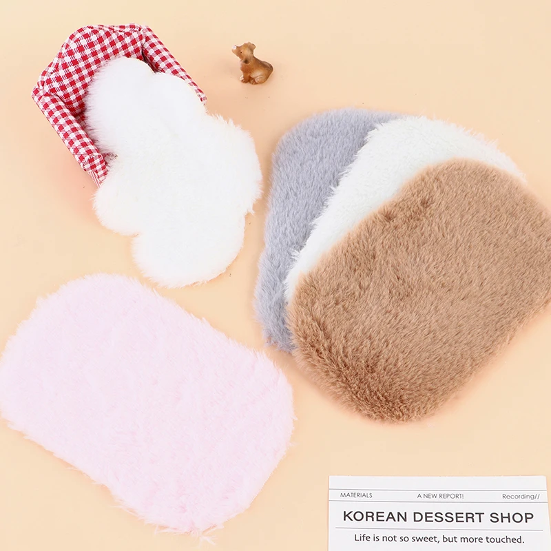 Miniature Plush Rug for Dollhouse Living Room Decor Accessories