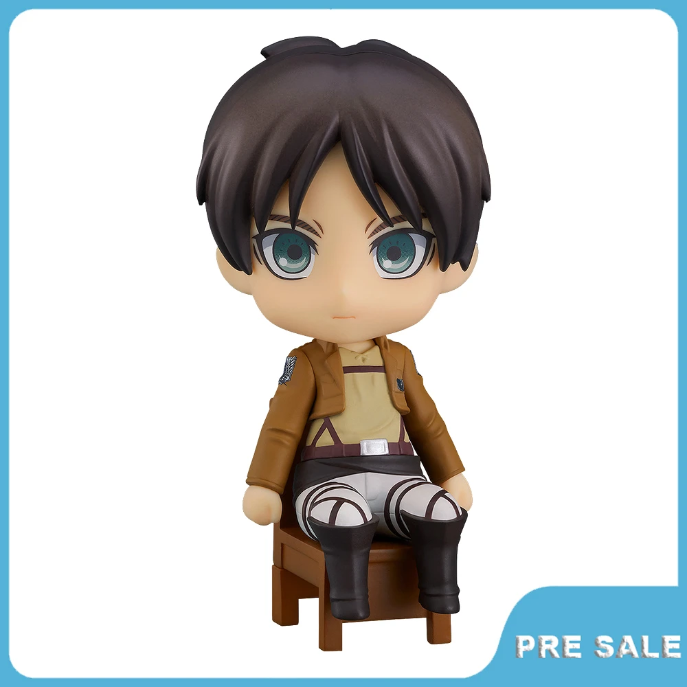 

Pre Sale Anime Attack On Titan Action Figure Eren Yeager Original Hand Made Q Version Toy Peripherals Collection Gifts for Kid