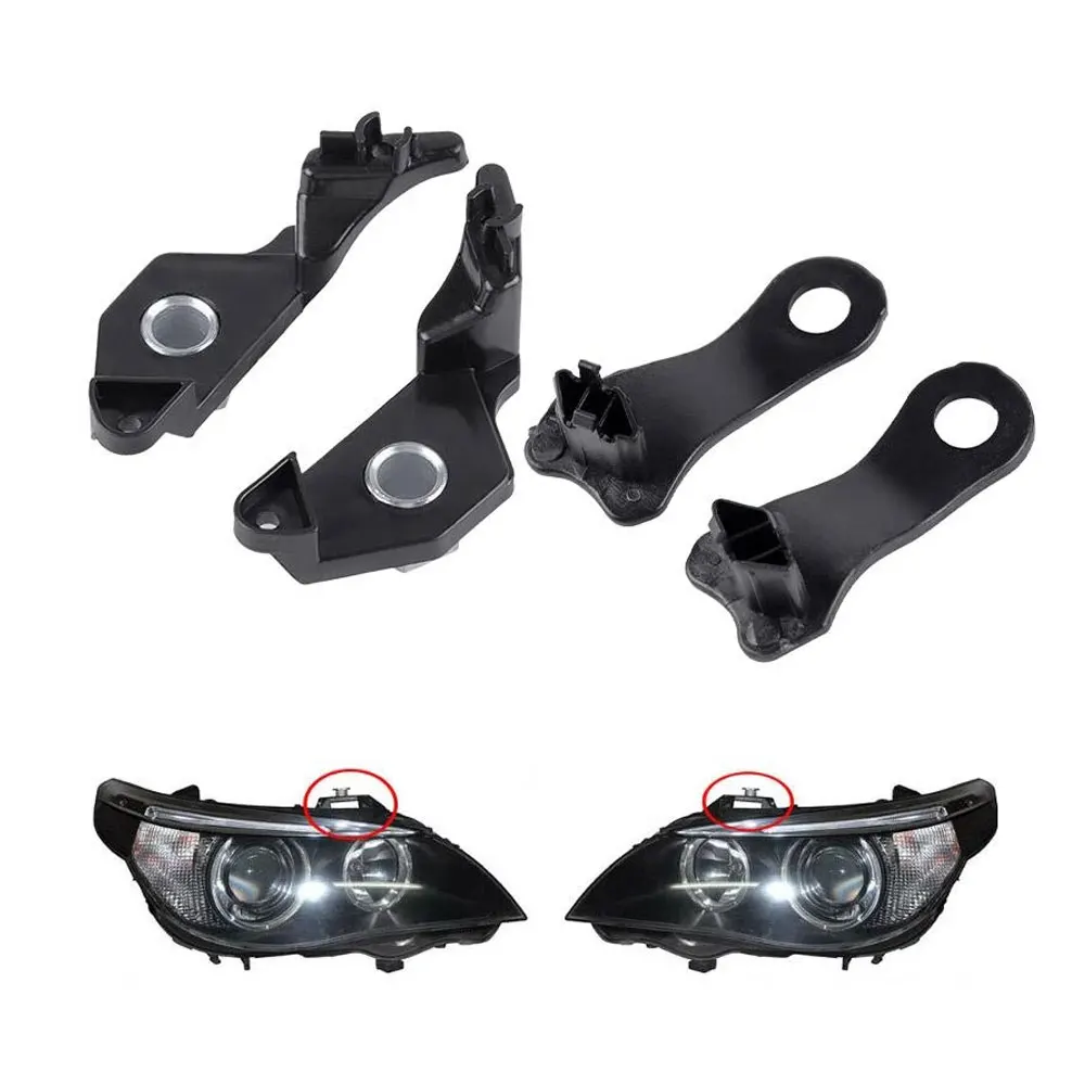 Car Front Headlight Headlamp Repair Kit Bracket Clips For BMW 5 Series E60 E61