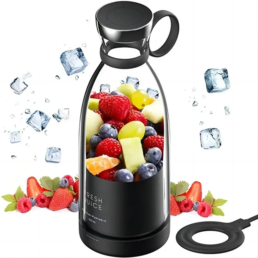 Portable Electric Juicer Blender – USB Mini Fruit Mixer & Juice Maker 1
