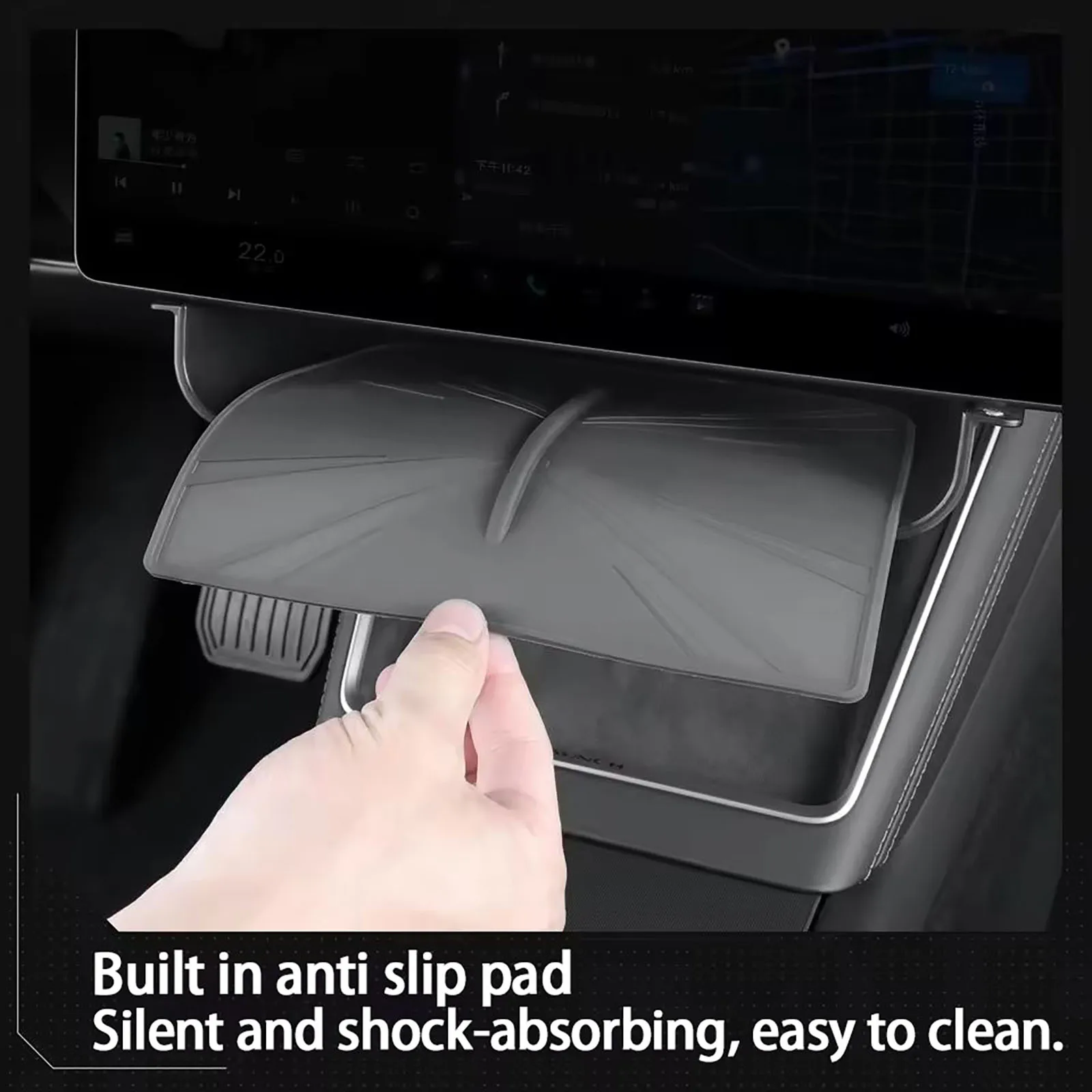For Tesla Model Y Juniper 2025 And Model 3 Highland 2024-2025 Hidden Storage Box