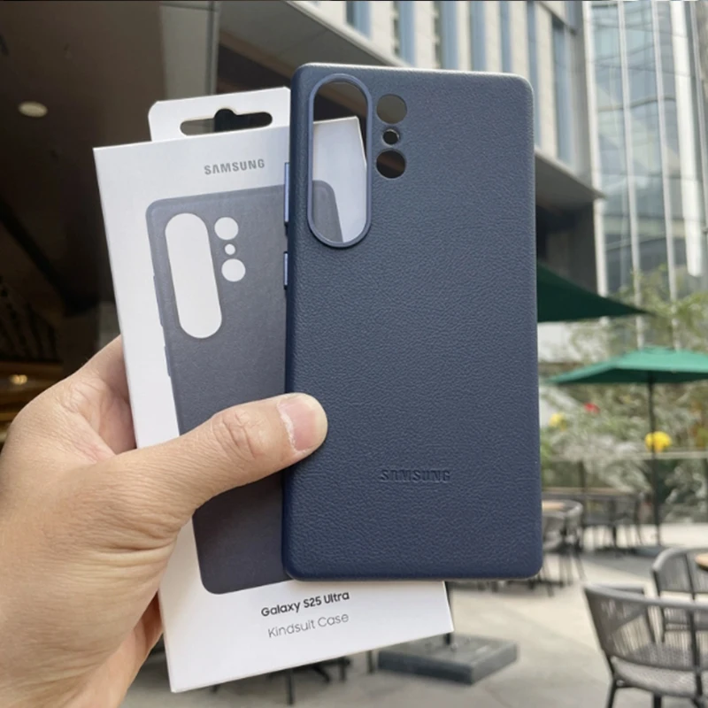 Luxury Leather Case with All-Inclusive Lens Protection and Box - Premium Back Cover