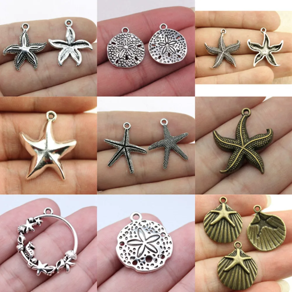

Starfish Charms Car Accessories Items Jewelry For Woman