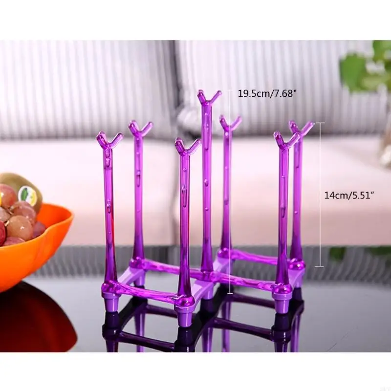 J0PF Baby Infant Bottle Drying Rack Feeding Bottles Cleaning Dryer Drainer Storage Nipple Shelf Baby Pacifier Bottle Holder