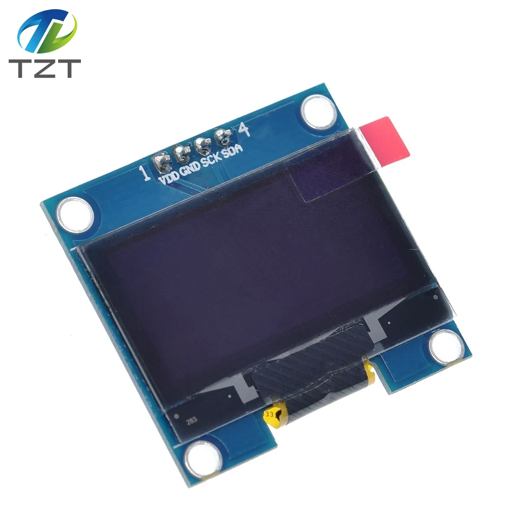 2 Display OLED 1.3 Pollici 128x64 Pixel - Modulo I2C Per Arduino, Bianco - Foto 10