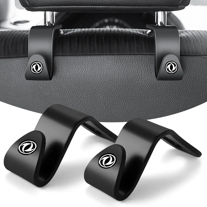 

2/4-Piece Car Seat Hook Carbon Fiber For Dongfeng DFSK Glory 580 S30 DFM H30 Corss T5l Sx5 F507 Car Interior Accessories