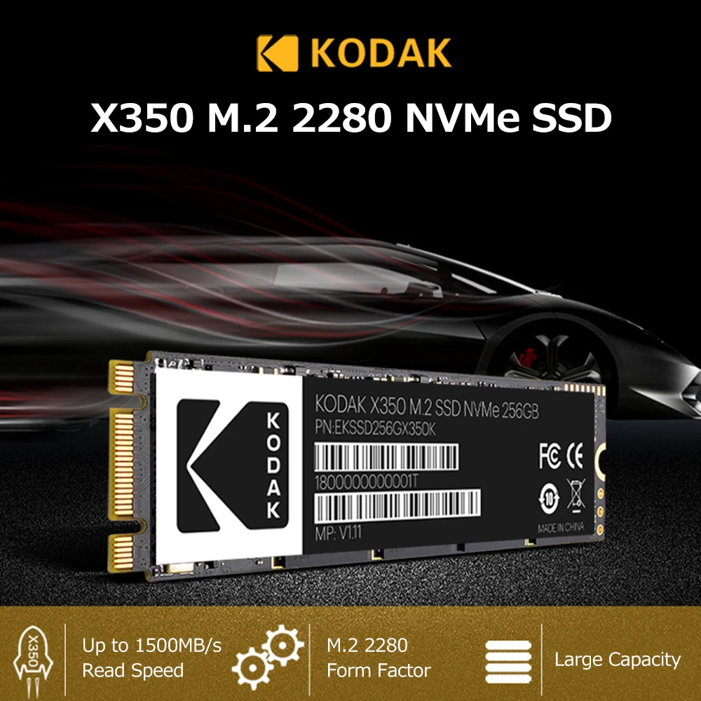  KODAK SSD M2 SATA X250 Solid State Drive - 512GB : Electronics