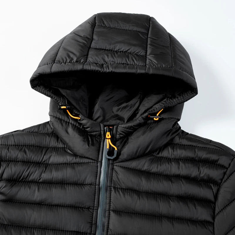 Men's Hiking Down Jacket Warm Camping Trekking Skiing Waterproof Coats Windproof Thermal Windbreaker Hooded Male down jackets