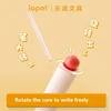 4pc/lot Lopet Kawaii Gel Ink Pen Set 0.5MM Cute Sign Pens Back To School Stationery Rotating Core Quick Drying ST Nib for Office 3