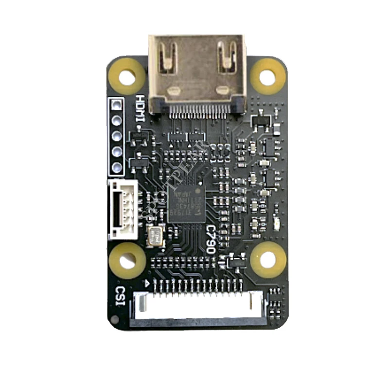 Raspberry pi Câmera Adaptador Hdmi para Csi2 Board C790 Hdmi em 1080p25fp para Zero 3b b Mais 4b Cm3 Cm4 Suporte Áudio - Imagem 2