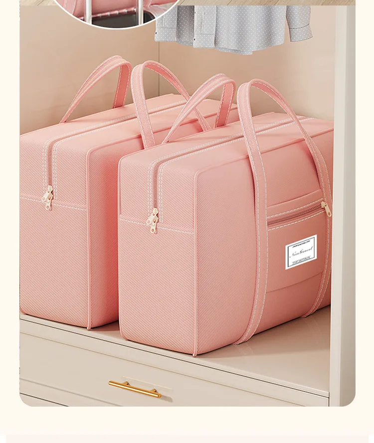 Umzugstaschen, Große Handtaschen, Staubdicht, Feuchtigkeitsbeständig, Verschleißfest, Studentenwohnheim-Kleidung, Reisetaschen – Detail 9
